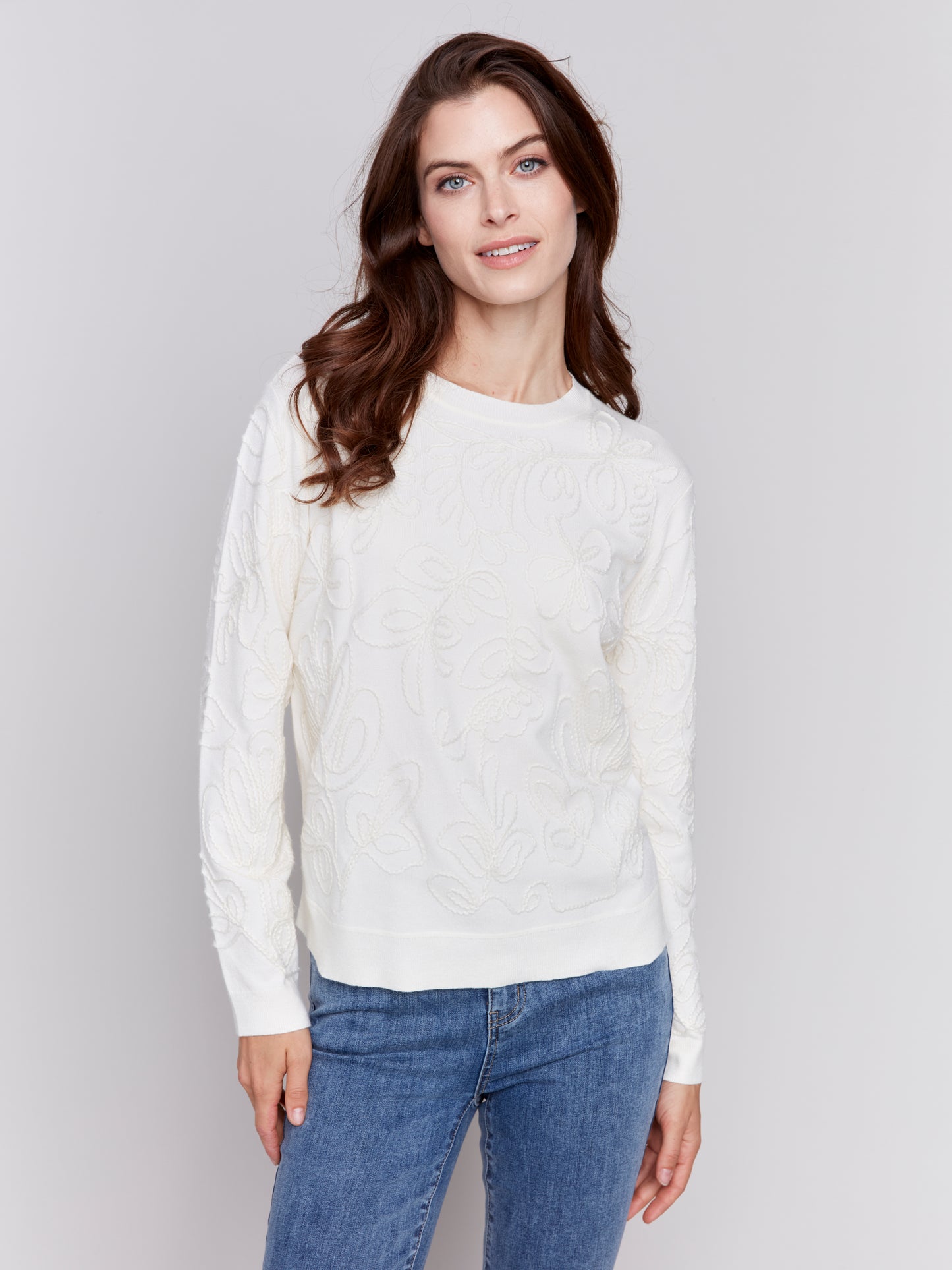 CB Winter White Sweater