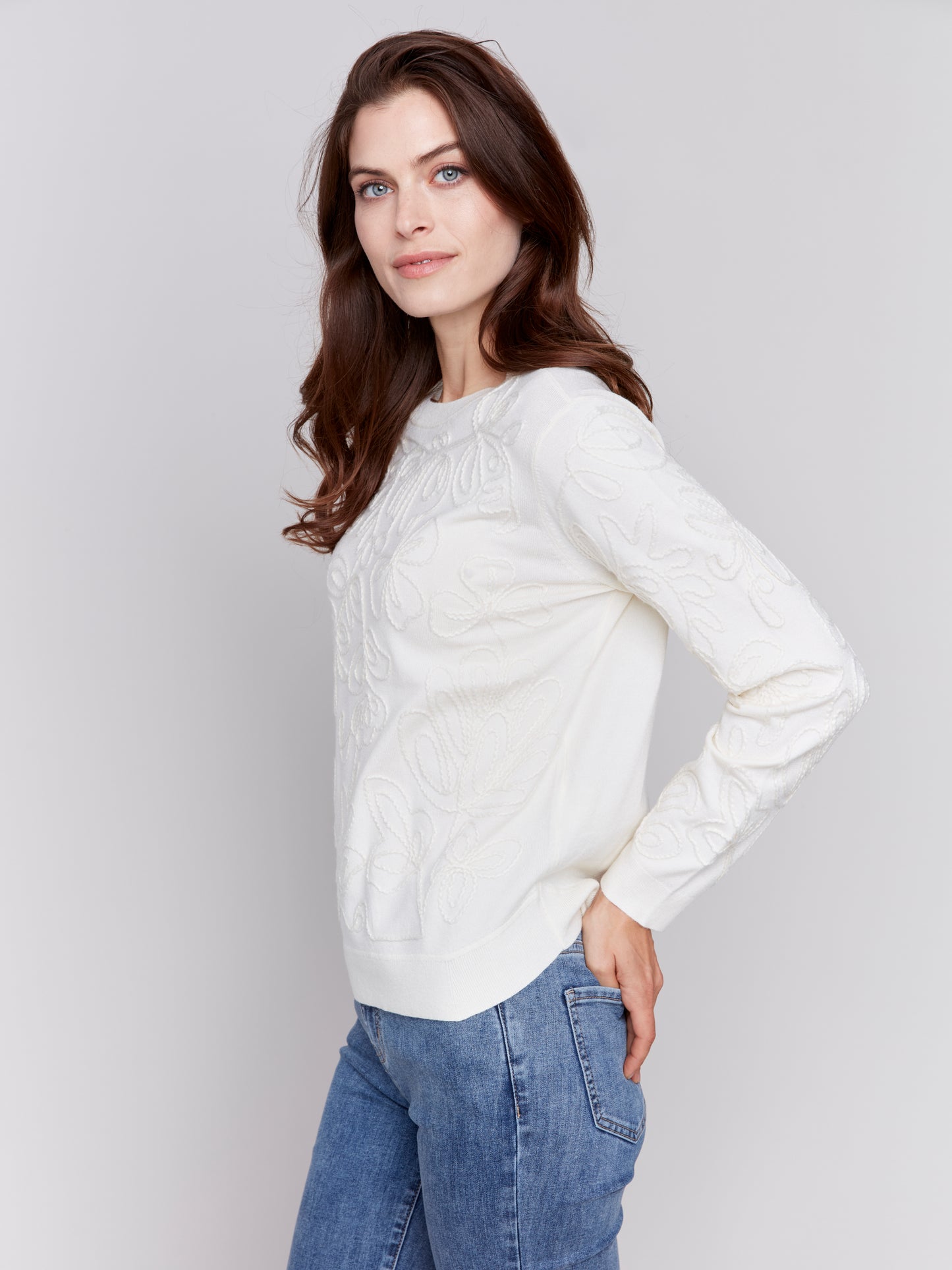 CB Winter White Sweater