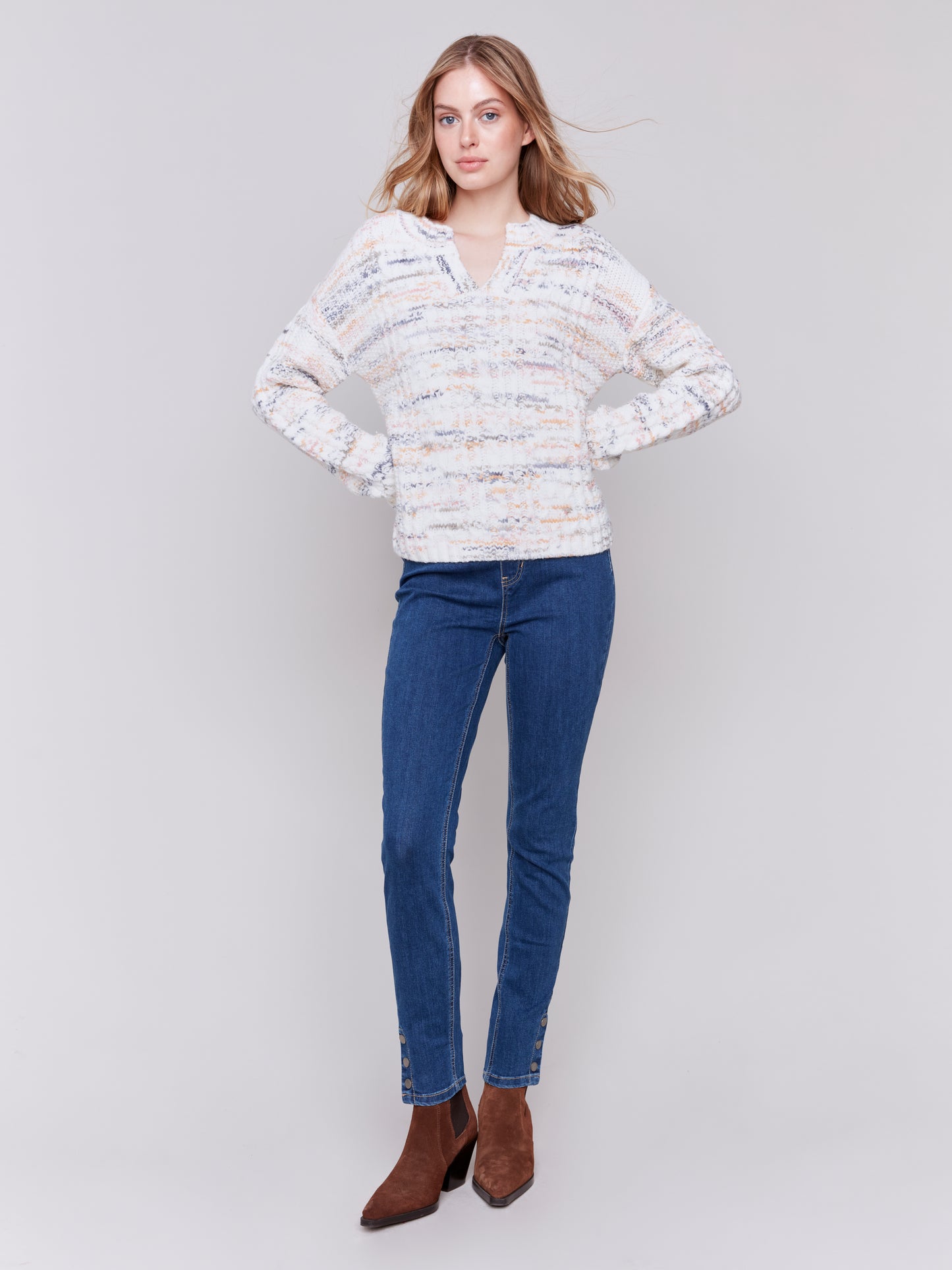 CB Cable Knit Ecru