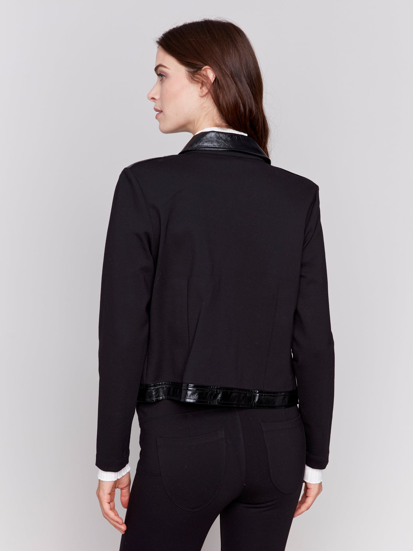CB Jacket Leather Detail