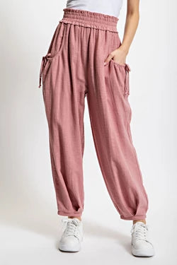 Mauve Pull-on Pant