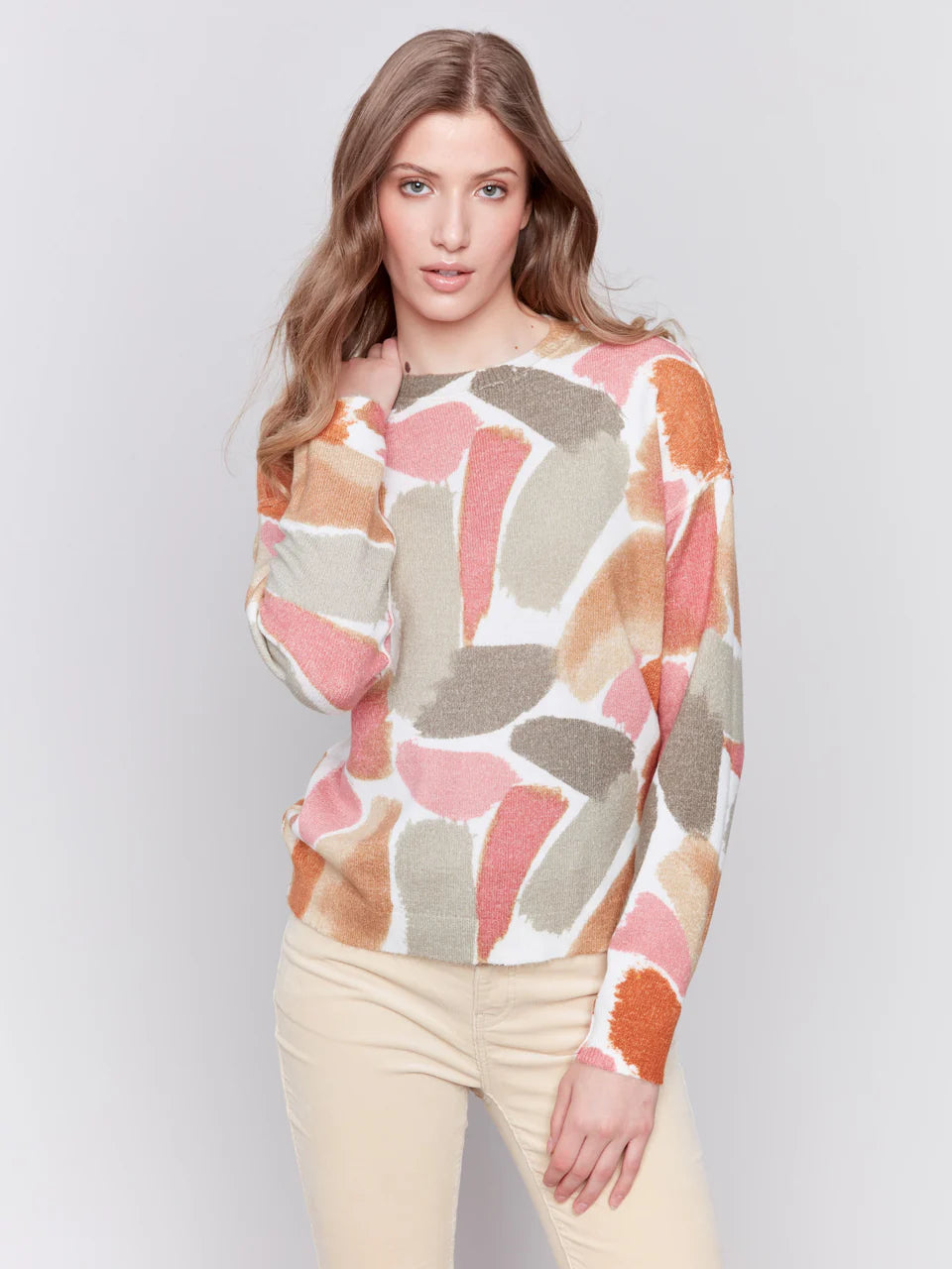 CB Print Sweater