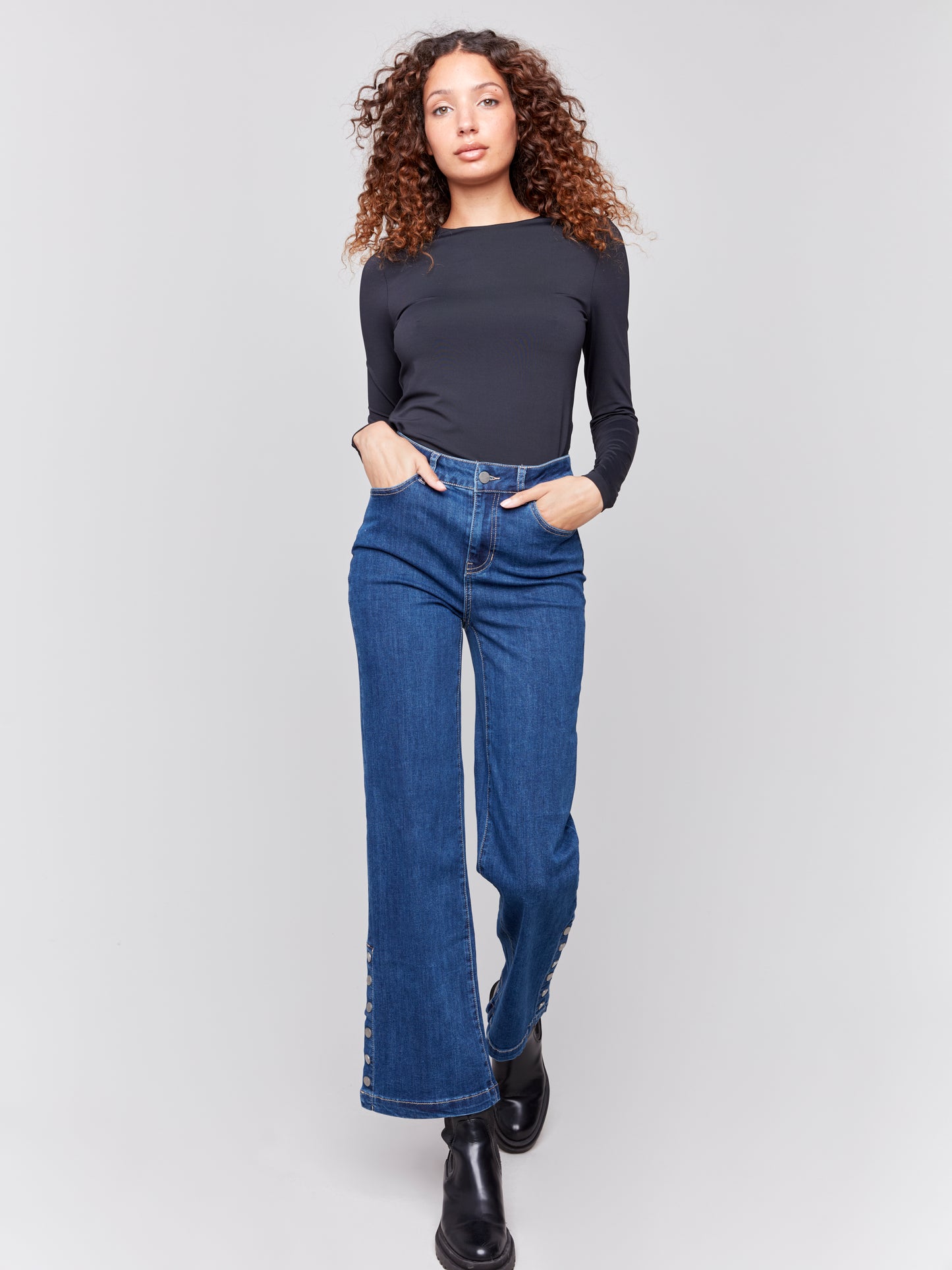 CB Button Flare Jean