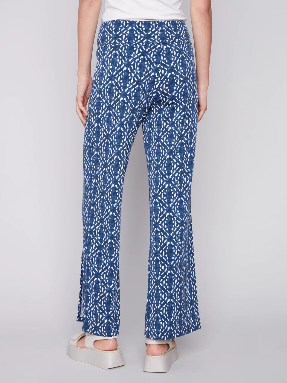 Printed Wide Leg Pant