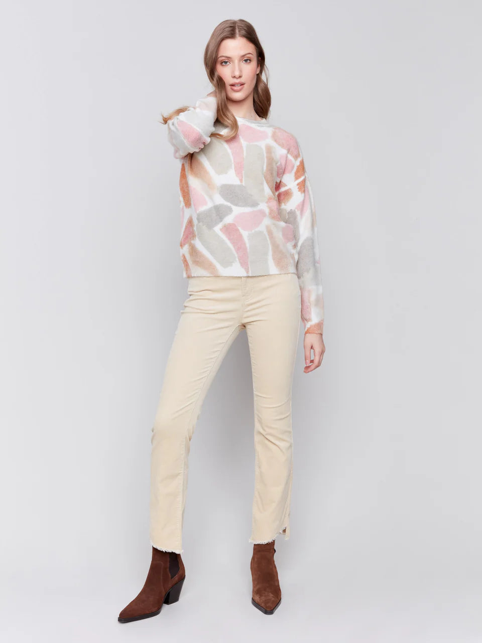 CB Print Sweater
