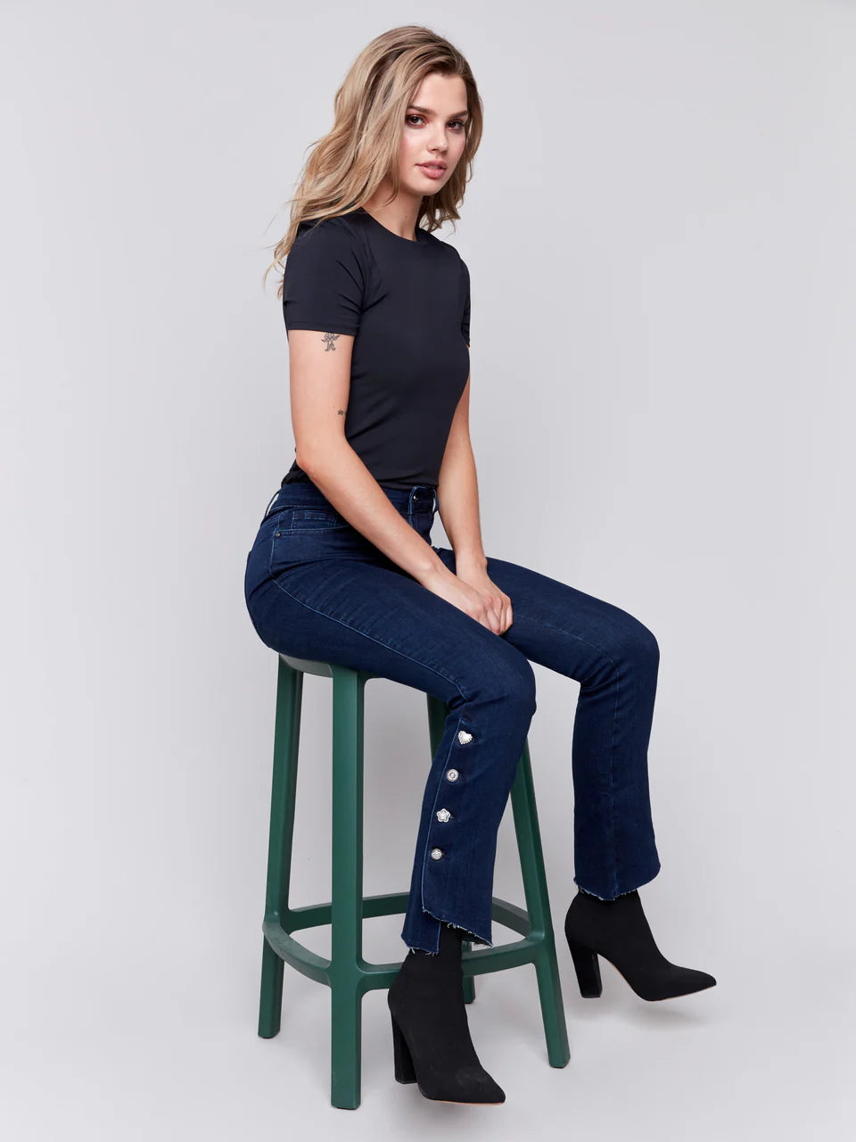 CB Gem Button Jean
