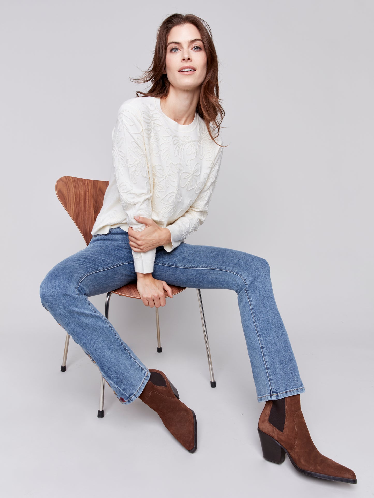 CB Winter White Sweater