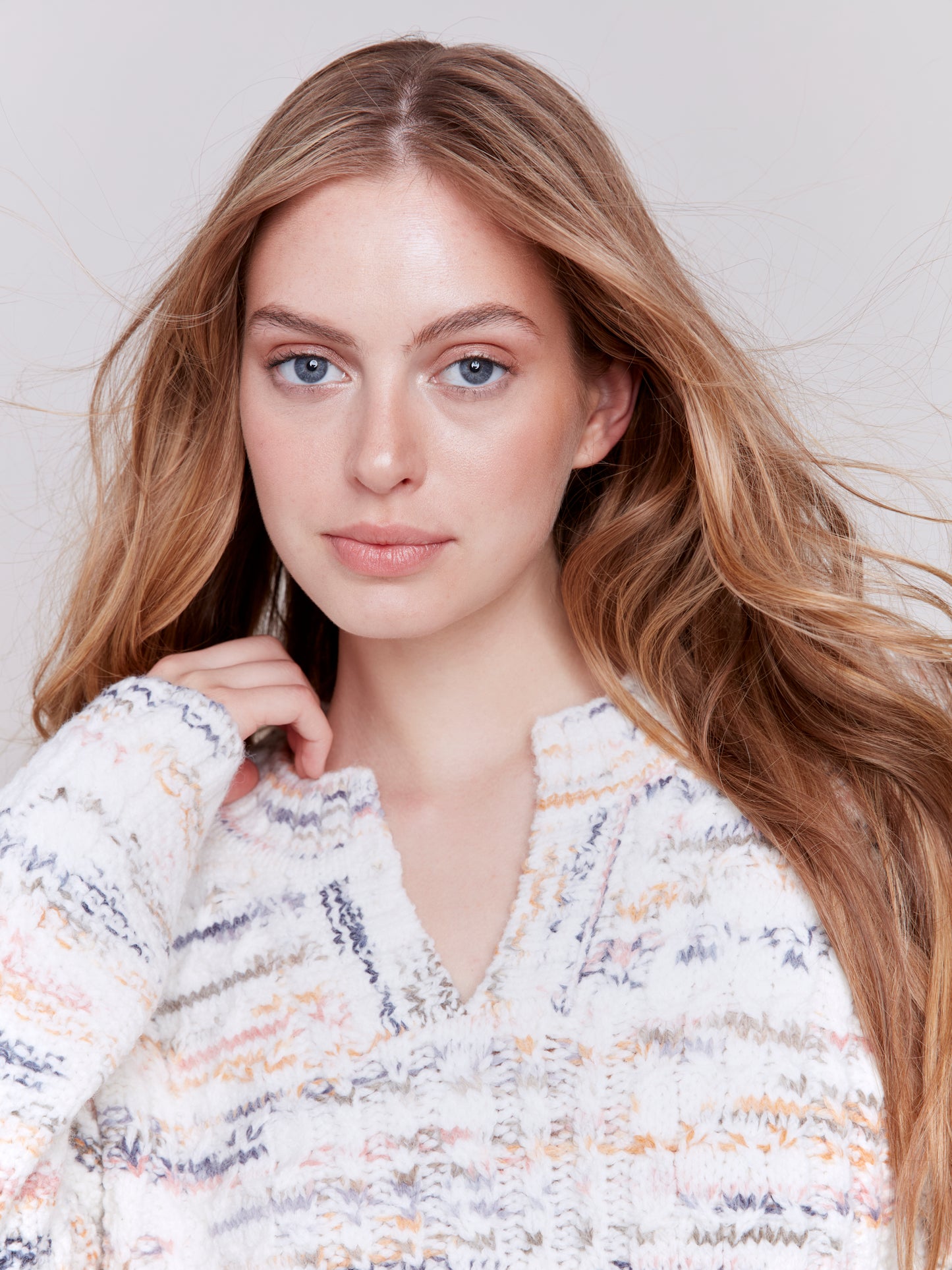 CB Cable Knit Ecru