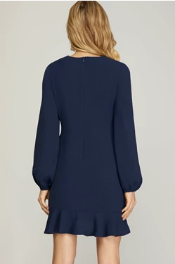 Asymmetrical Hem Dress
