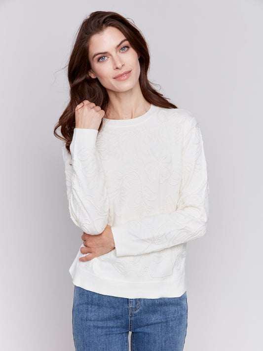 CB Winter White Sweater