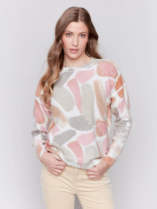 CB Print Sweater