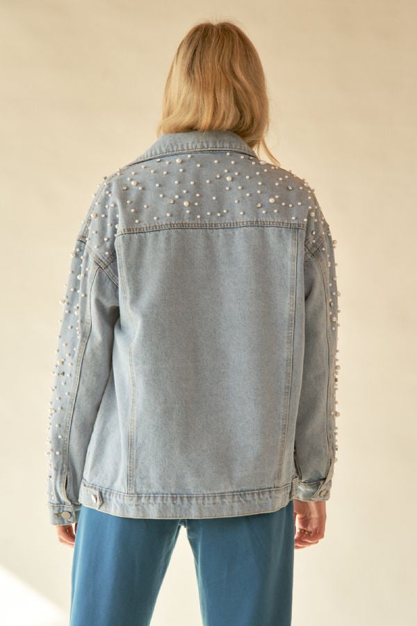 Pearl Rhinestone Jacket