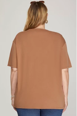 The Perfect Tee/Caramel