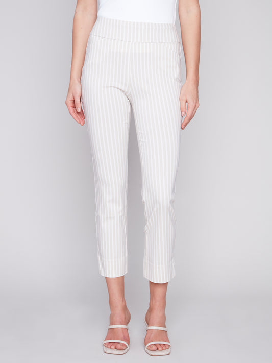 Capri Stripe Pant