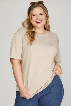 The Perfect Tee/Taupe