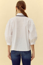 Ribbon Neck Top