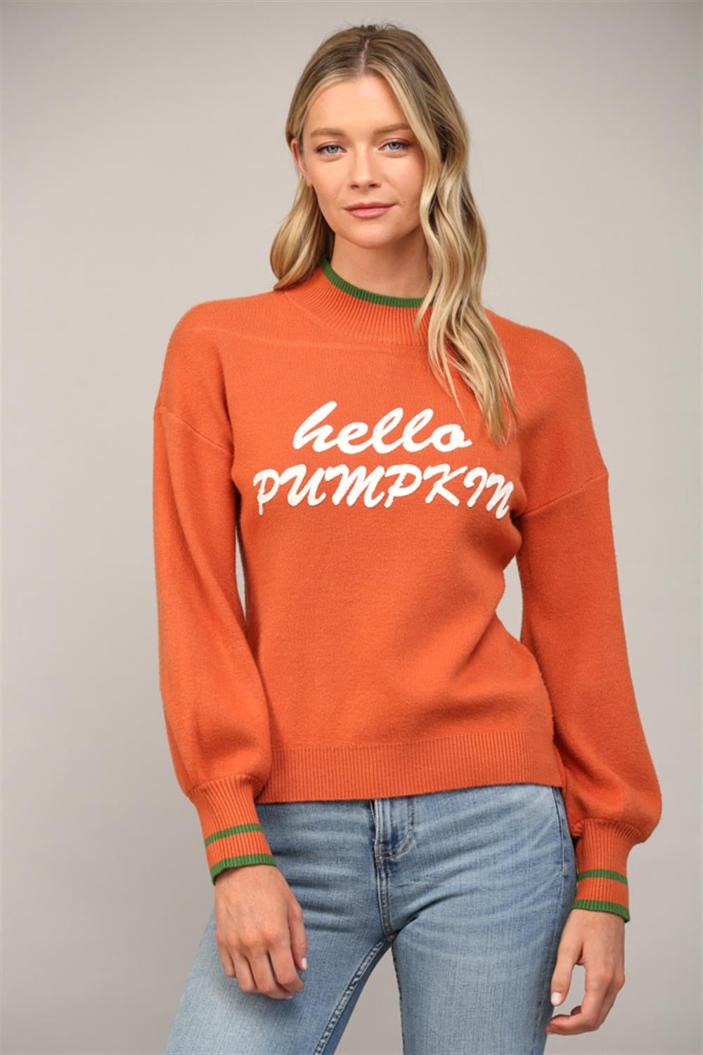 Hello Pumpkin Sweater