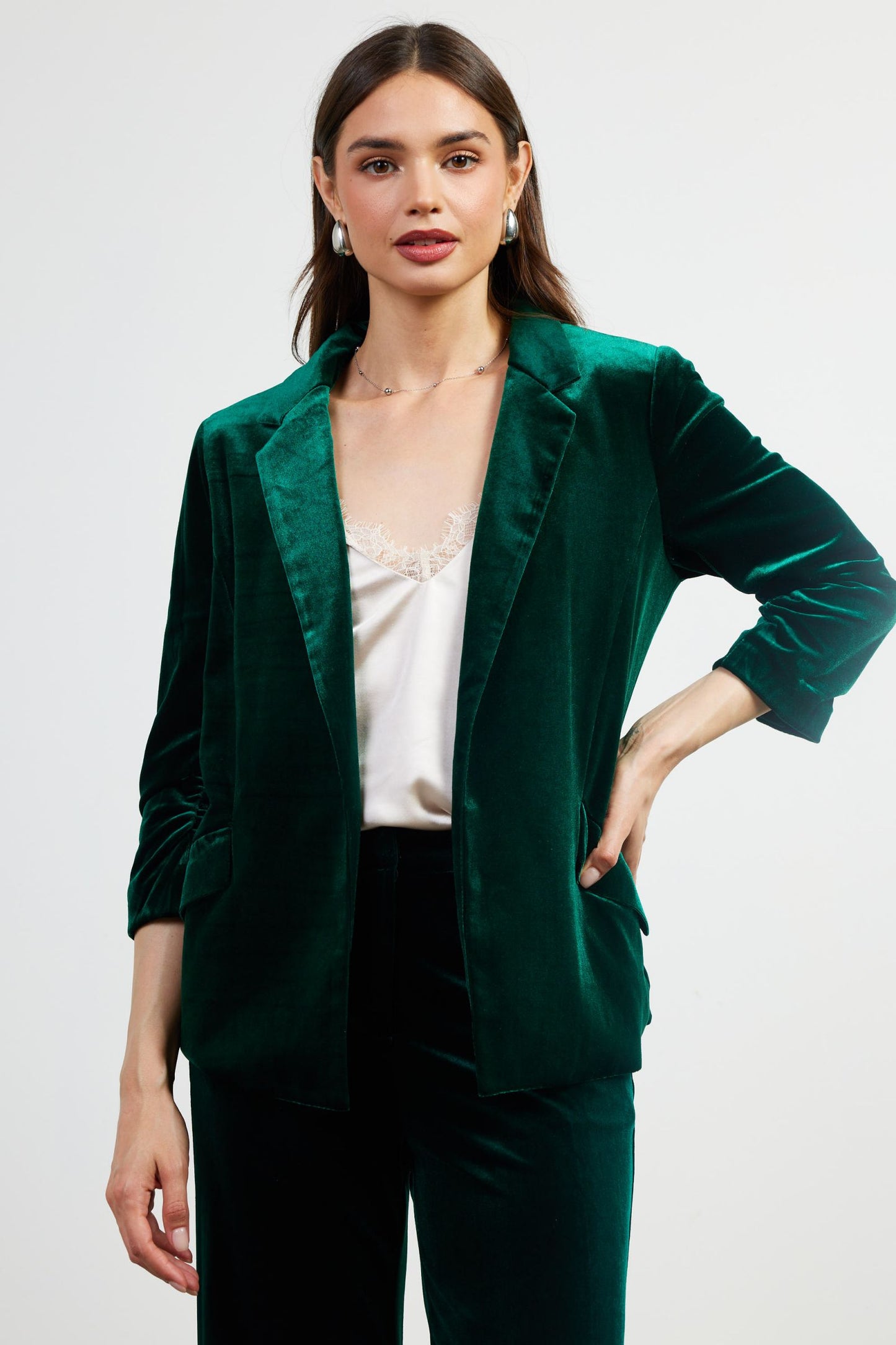 Hunter Velvet Blazer