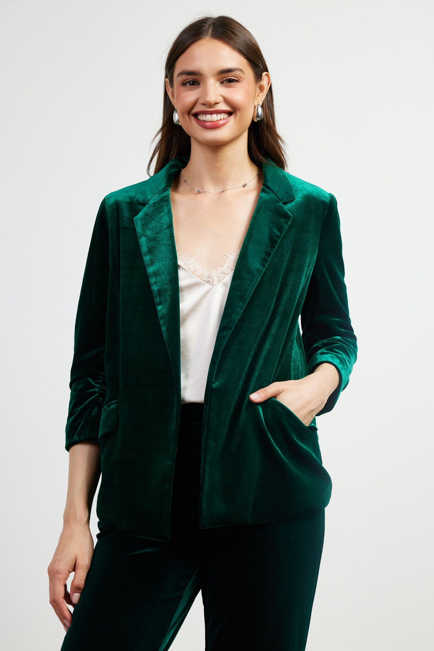 Hunter Velvet Blazer