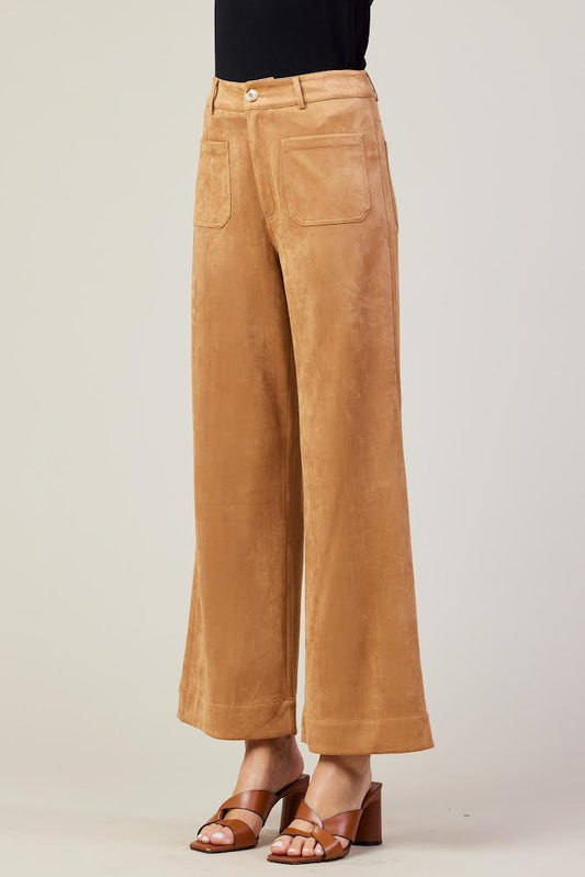 Faux Suede Pant