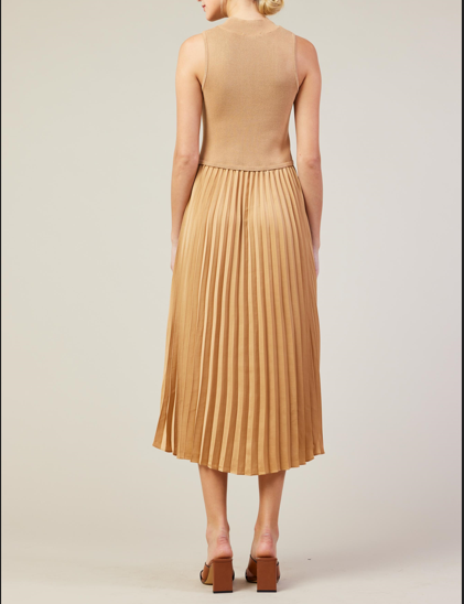 Pleated Mock Dress