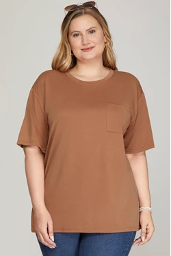 The Perfect Tee/Caramel