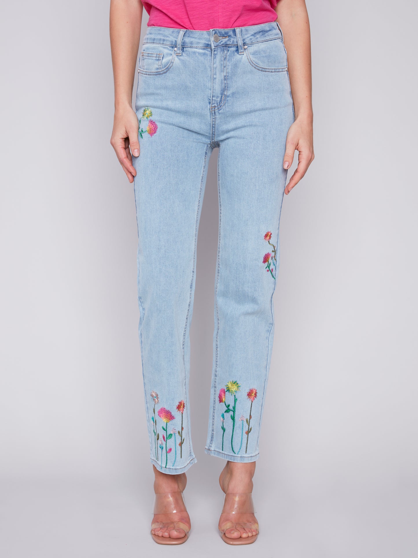 Embroidered Denim