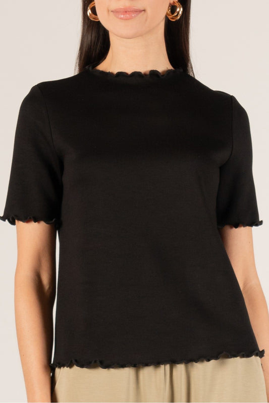 Butter Mock Neck Top