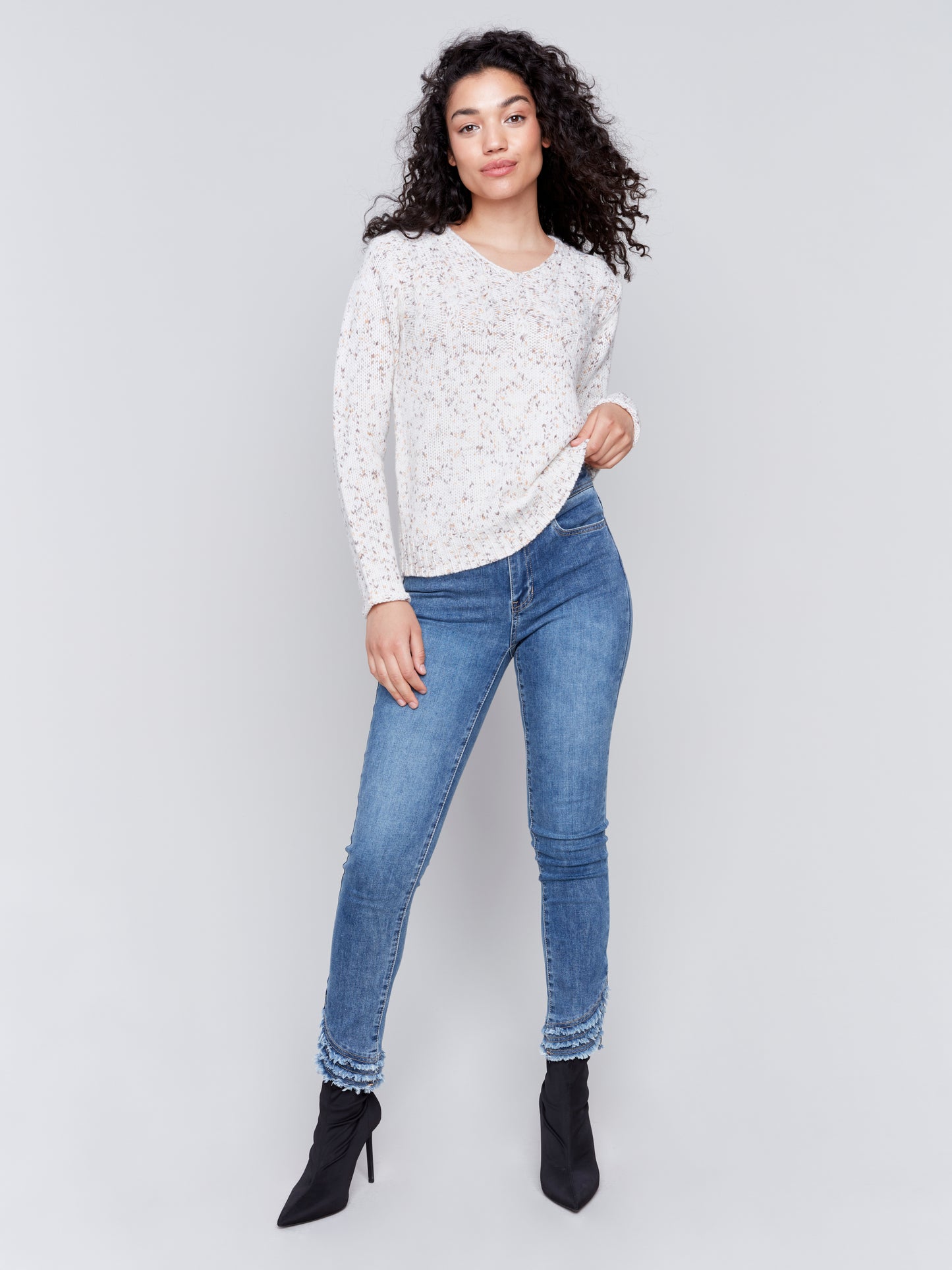 CB V-Neck Sweater