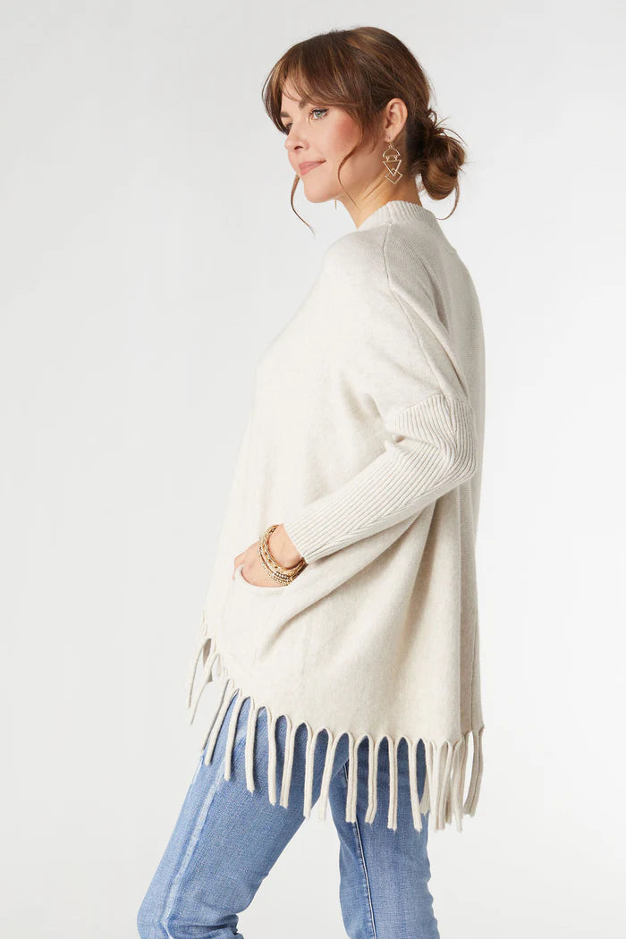 Flowy Mock Sweater